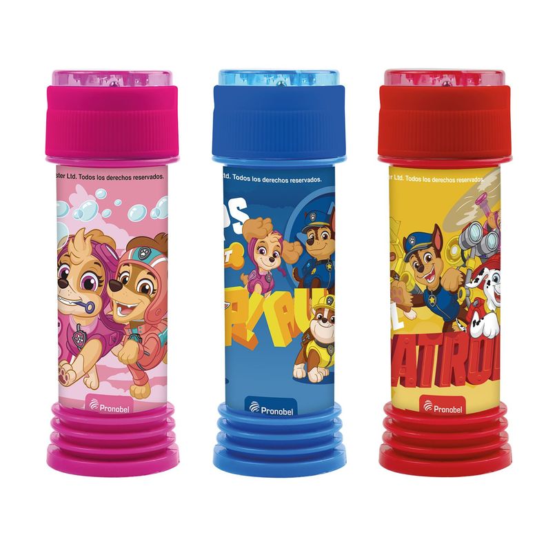 Set De Burbujas Con Personajes Paw Patrol Pronobel-1