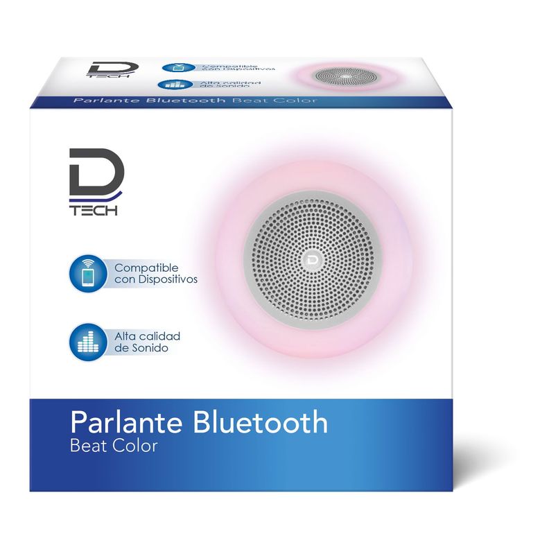 Mini Parlante BT 4.2 3W Blanco Datacom Pronobel-1