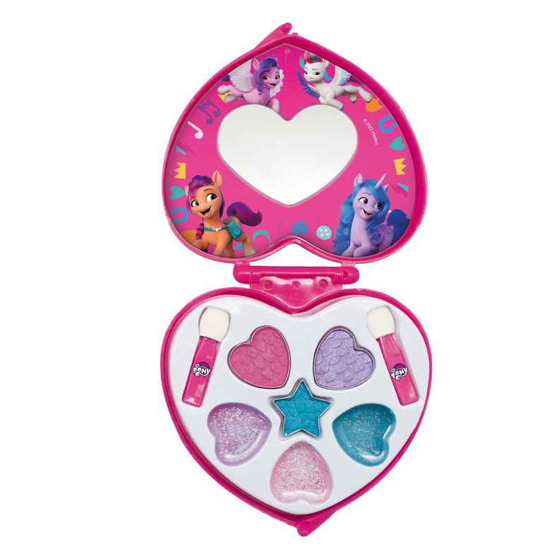 Set De Maquillaje Corazon con Espejo My Little Pony Hasbro-0