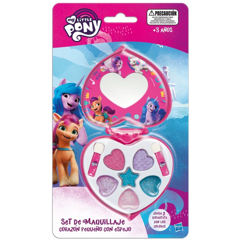 Set De Maquillaje Corazon con Espejo My Little Pony Hasbro-1