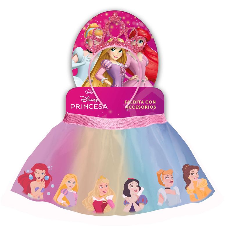 Faldita con Accesorios Princesas Disney-0