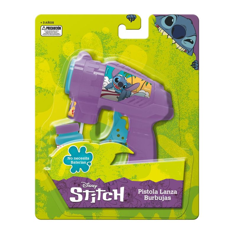 Pistola Lanza Burbujas Stitch-0