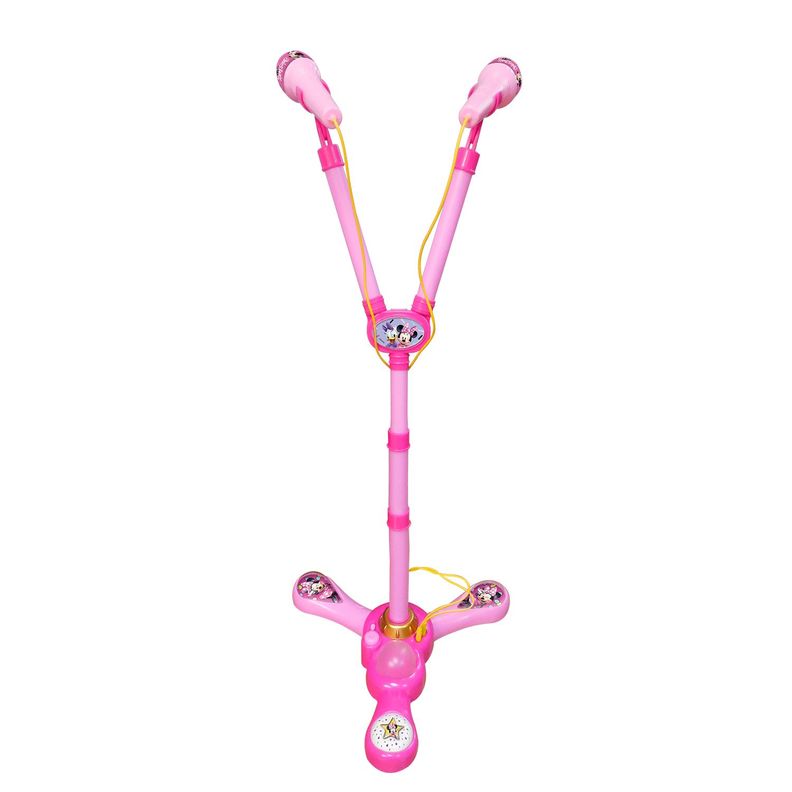 Set Microfonos Con Pedestal Minnie Disney-1