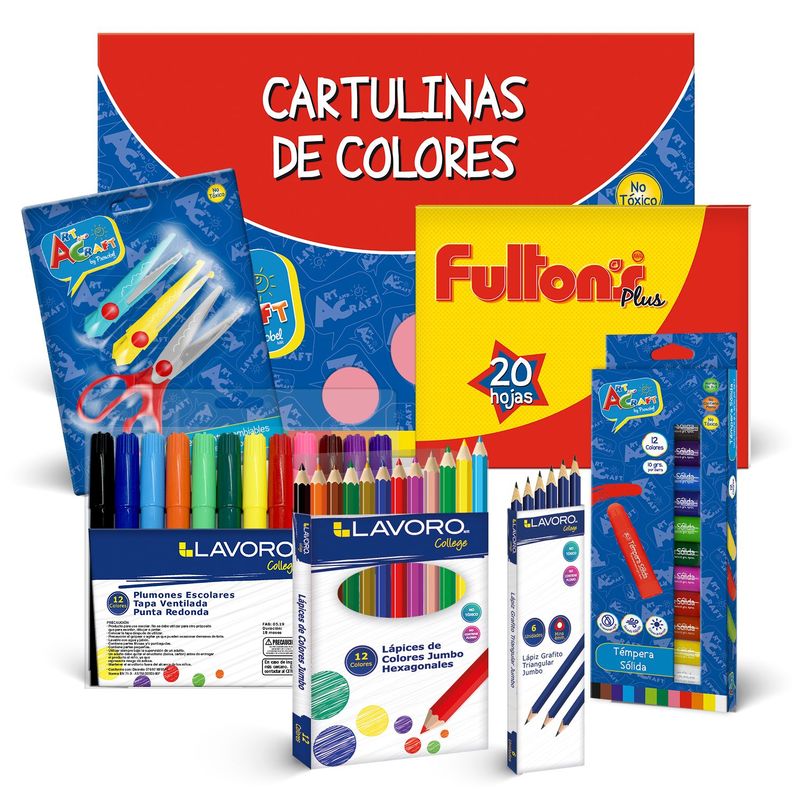 Pack Caja Manualidades Preescolar 2-0