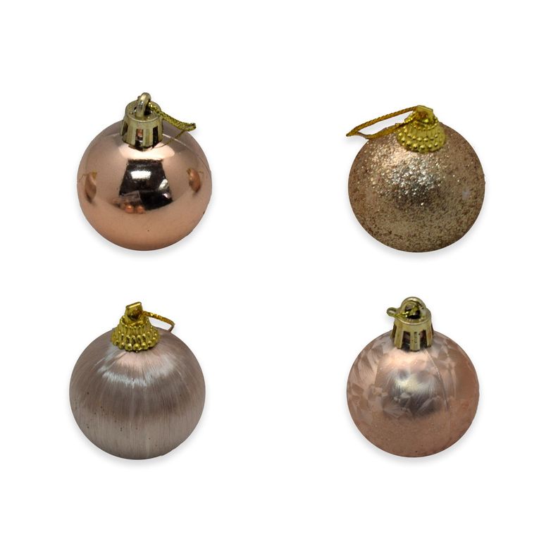 Esfera Navidena 4 cm 15 Piezas Big Party-1