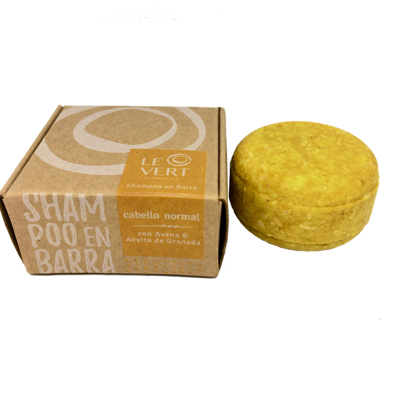 Shampoo en Barra Le Vert Cabello Normal-1