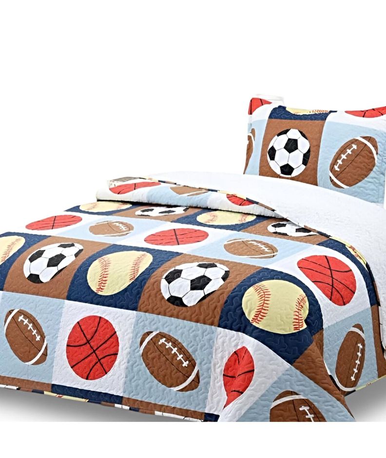 CUBRECAMA QUILT SHERPA INVIERNO PLAZA Y MEDIA C06-0