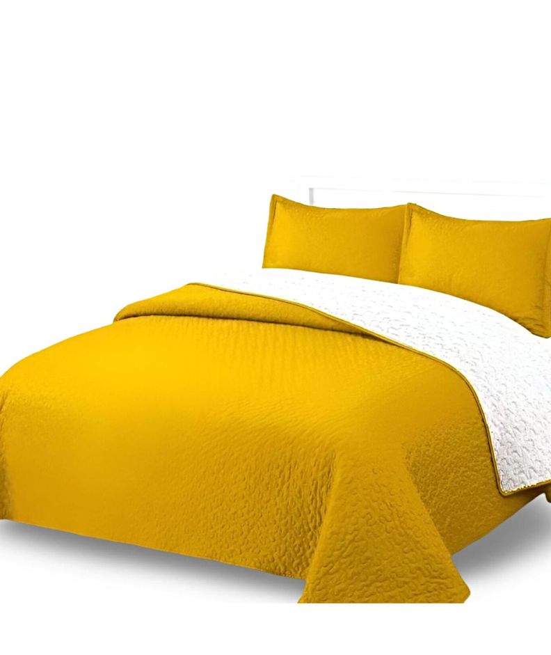 CUBRECAMA QUILT SHERPA INVIERNO PLAZA Y MEDIA C03-0