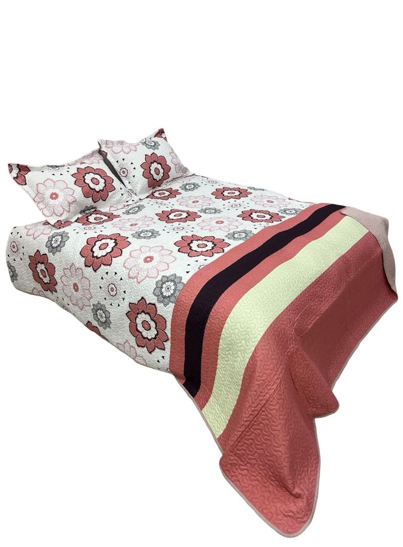 Quilt Reversible 2P - Primavera y Verano D3-1