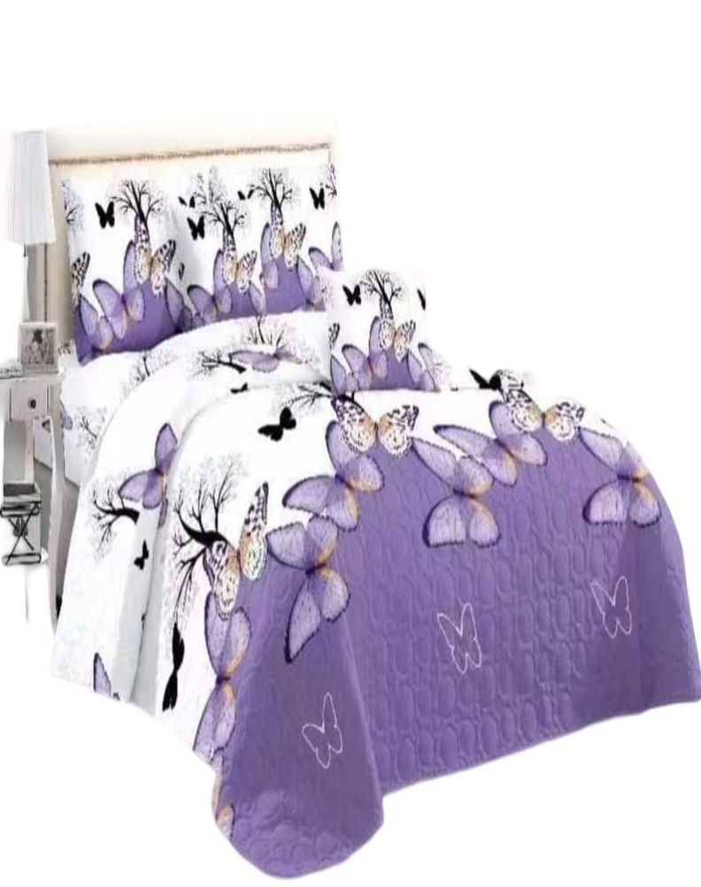 Cubrecama Quilt Diseño 2 Plazas - Primavera Verano B4-0