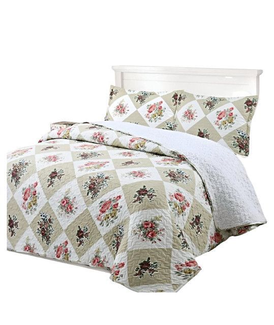 CUBRECAMA QUILT SHERPA OTOÑO INVIERNO 2 PLAZAS C08-1