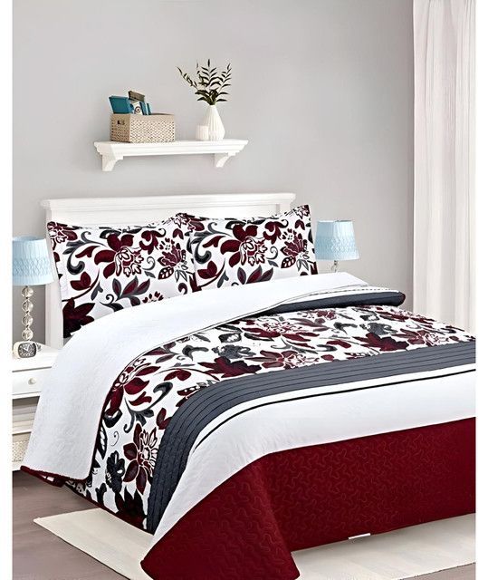CUBRECAMA QUILT SHERPA OTOÑO INVIERNO 2 PLAZAS C22-2