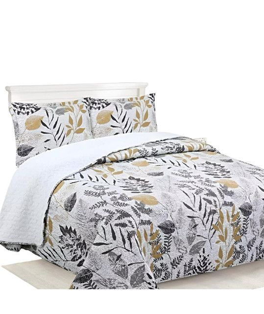 CUBRECAMA QUILT SHERPA INVIERNO PLAZA Y MEDIA C13-1
