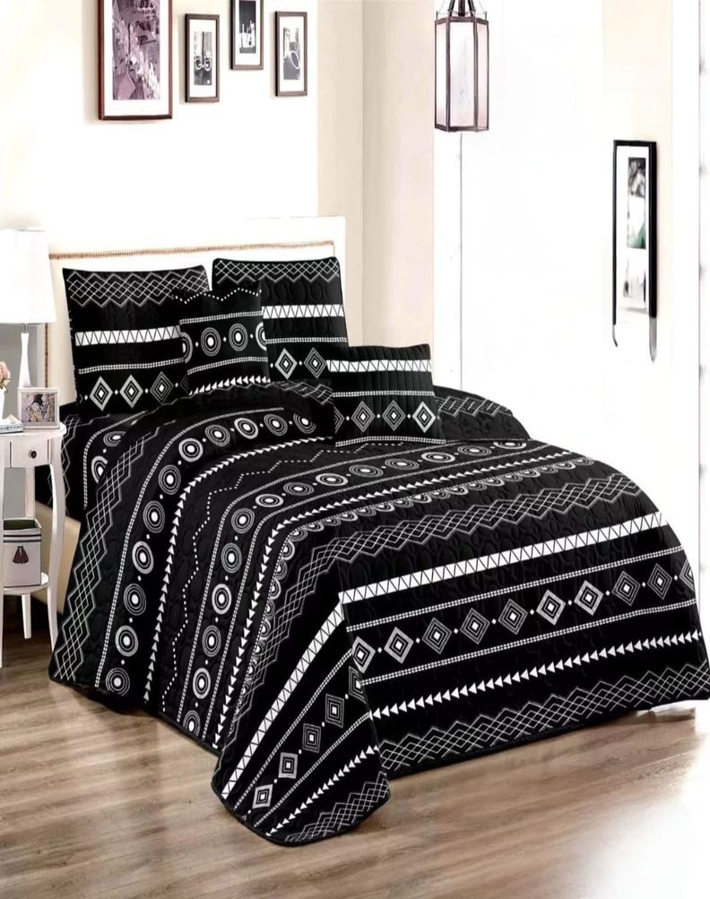 Cubrecama Quilt Diseño 2 Plazas - Primavera Verano B1-2