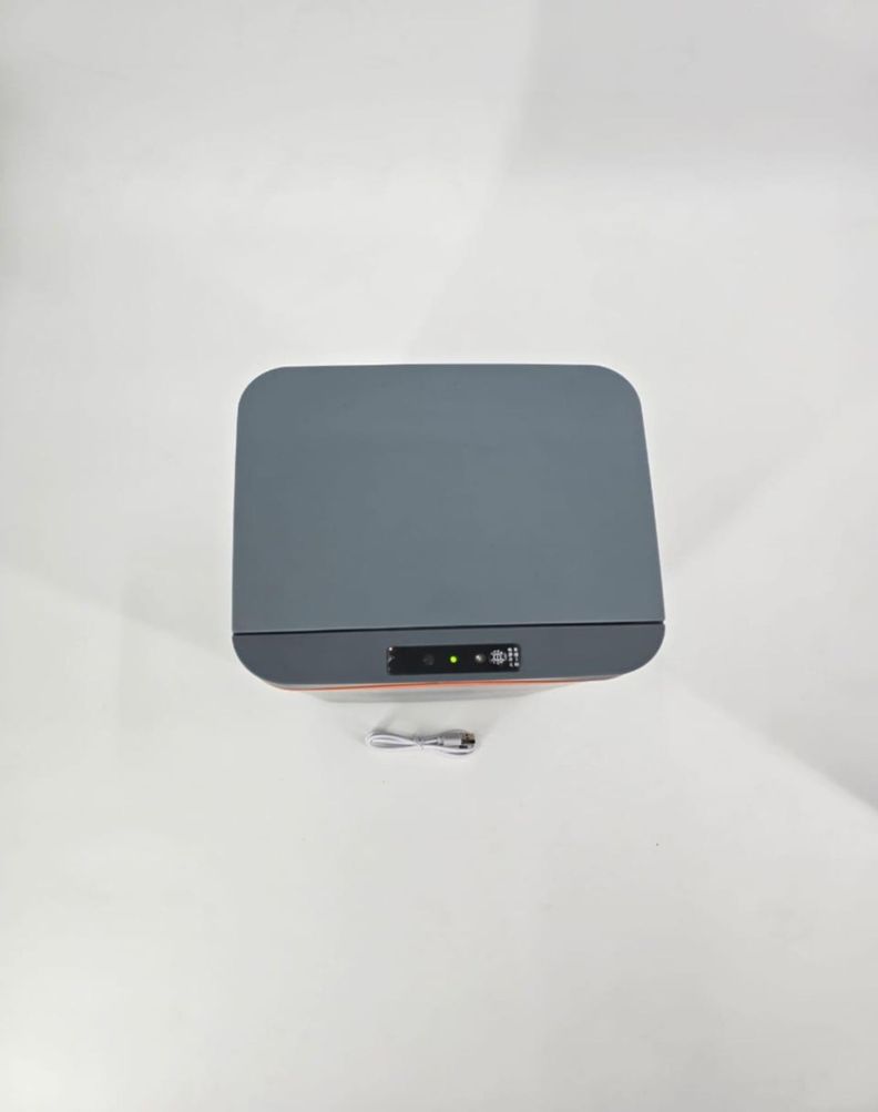 Contenedor Basura Automático Inteligente 12L Gris-3
