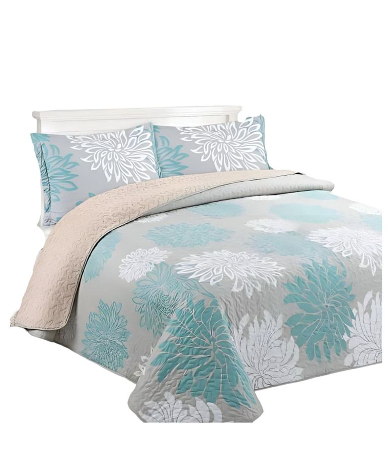 CUBRECAMA QUILT SHERPA OTOÑO INVIERNO 2 PLAZAS C24-0