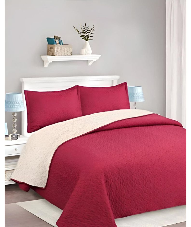 CUBRECAMA QUILT SHERPA KING 230X250 C11-2