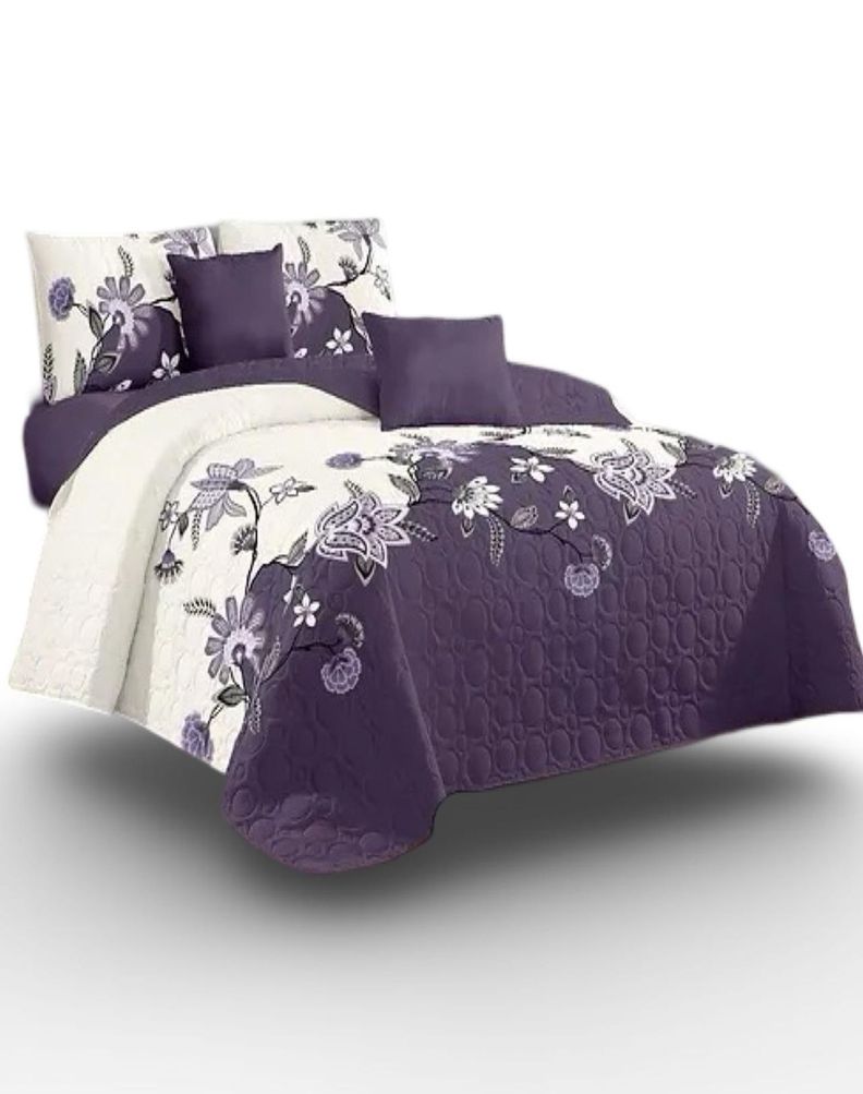 Cubrecama Quilt Diseño 2 Plazas - Primavera Verano B5-0