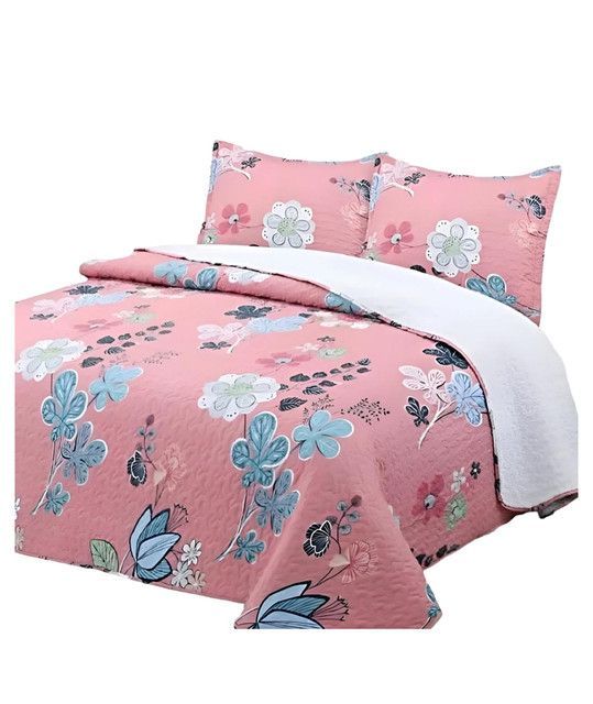 CUBRECAMA QUILT SHERPA OTOÑO INVIERNO 2 PLAZAS C20-1