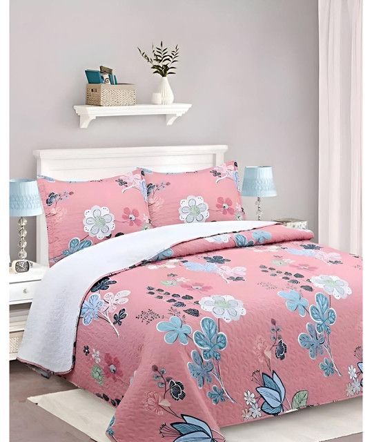 CUBRECAMA QUILT SHERPA OTOÑO INVIERNO 2 PLAZAS C20-2