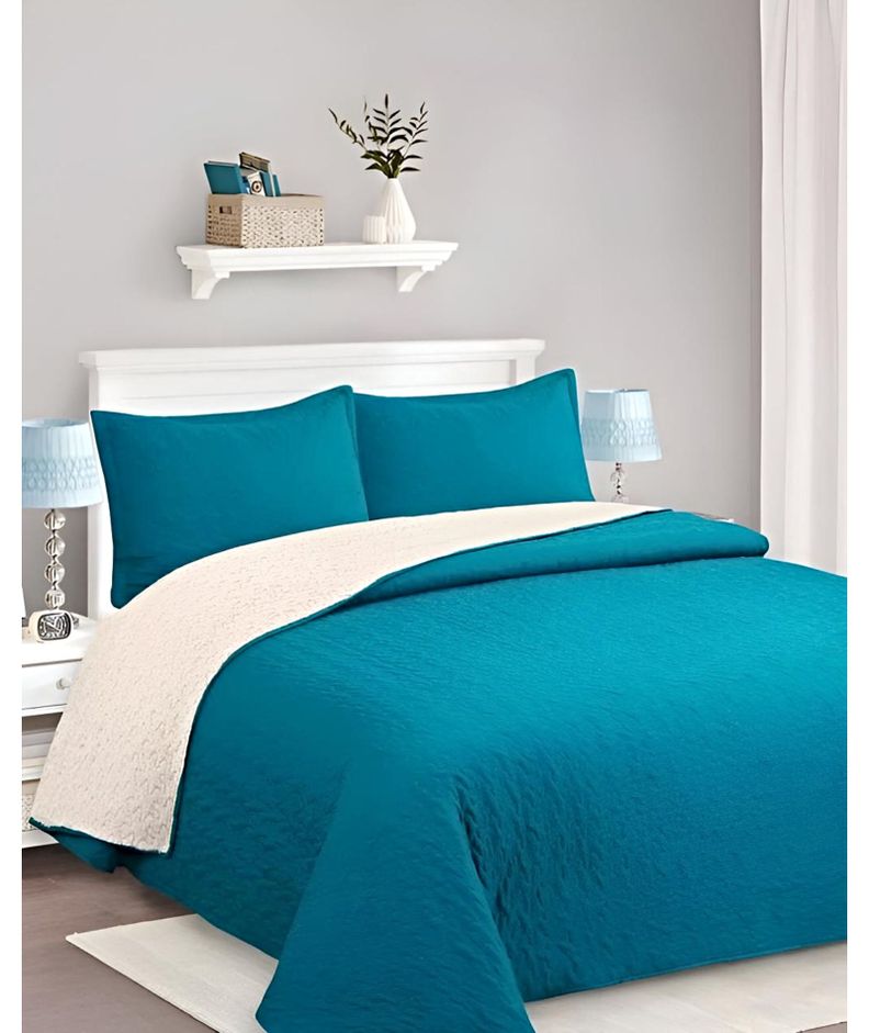 CUBRECAMA QUILT SHERPA KING 230X250 C21-2
