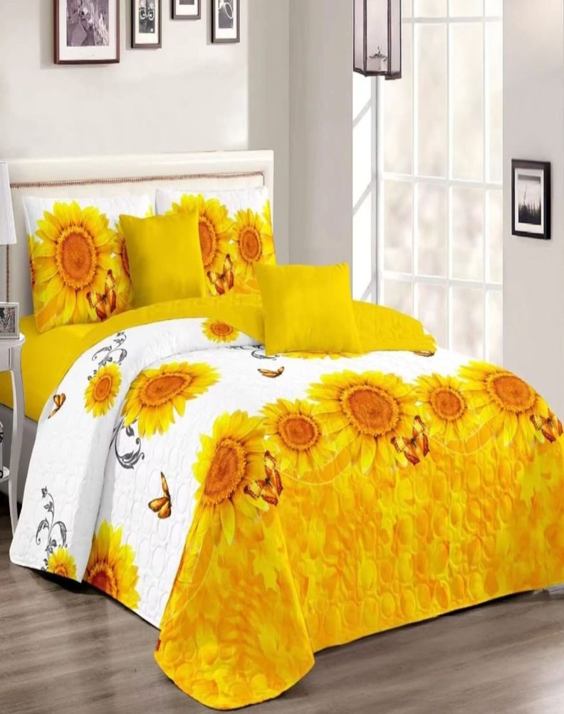Cubrecama Quilt Diseño 2 Plazas - Primavera Verano A3-2