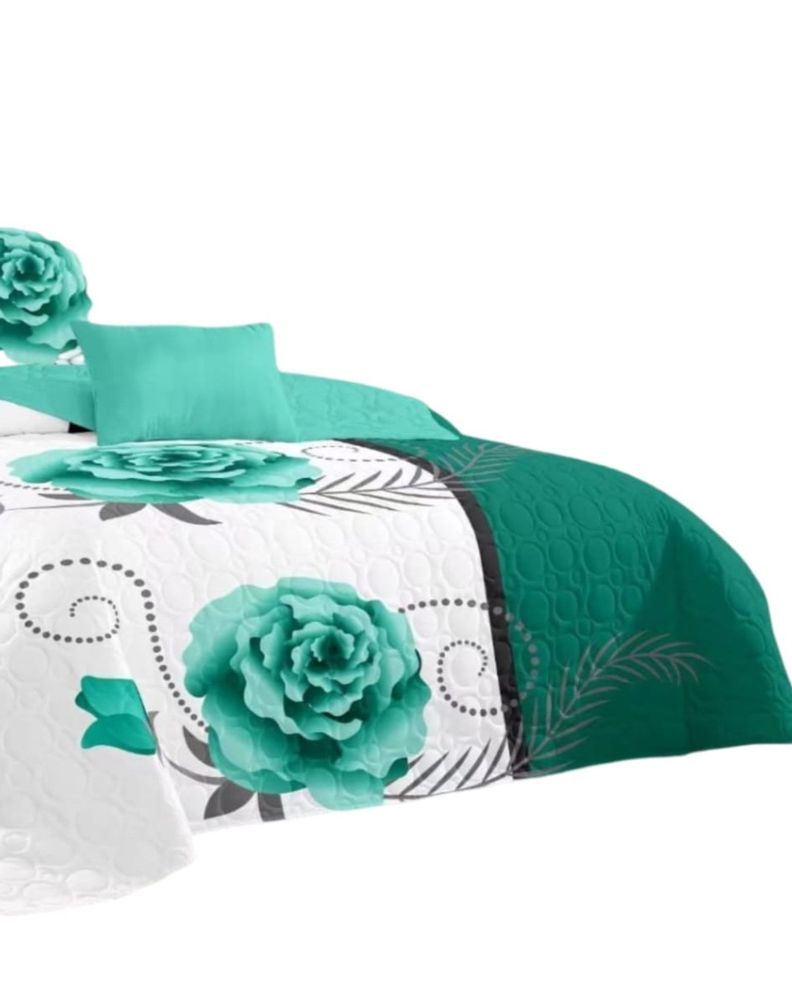 Cubrecama Quilt King para Verano y Primavera C1-1