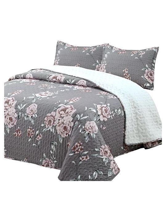 CUBRECAMA QUILT SHERPA OTOÑO INVIERNO 2 PLAZAS C31-1