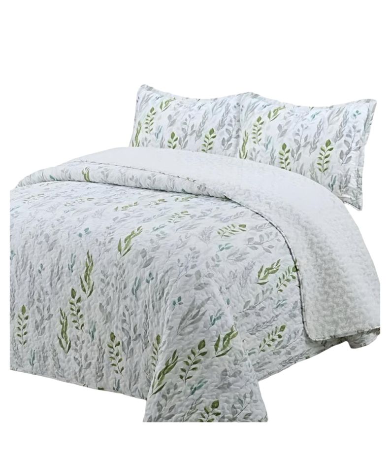 CUBRECAMA QUILT SHERPA OTOÑO INVIERNO 2 PLAZAS C30-1