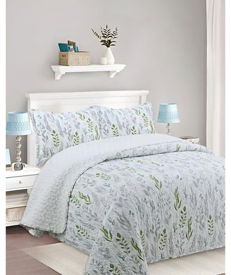 CUBRECAMA QUILT SHERPA OTOÑO INVIERNO 2 PLAZAS C30-2