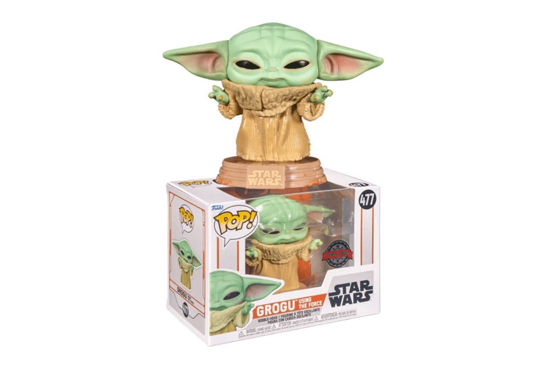 Funko Pop Star Wars Mandalorian Grogu Exclusivo 477-0