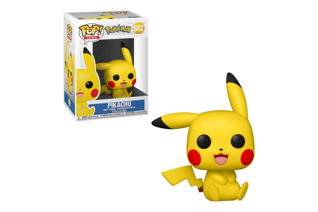 Funko Pop! Pokemon: Pikachu Sitting - 842-0