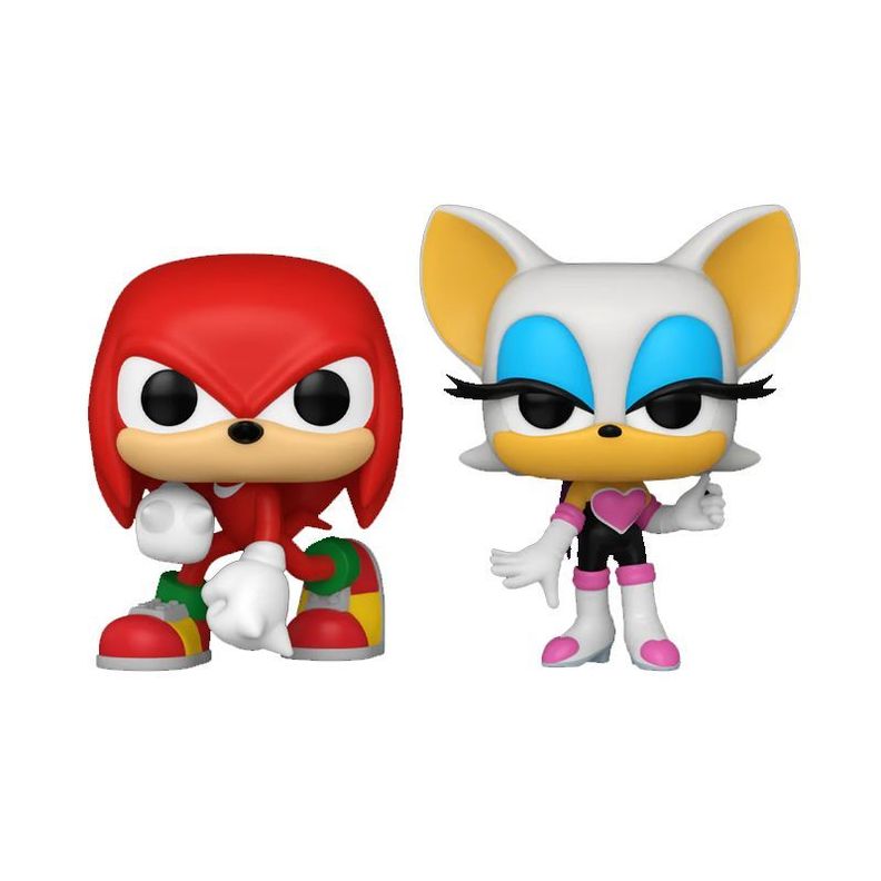 Funko POP SONIC KNUCKLES AND ROUGE 2 PACK-1