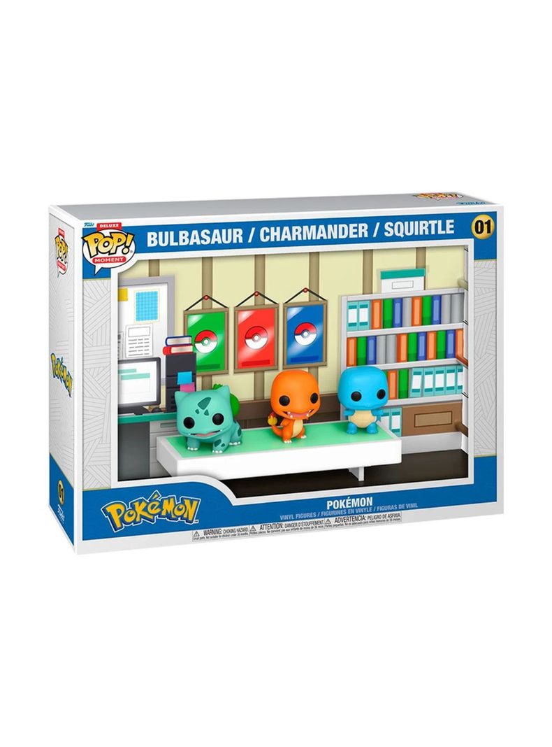 POP Moments Deluxe:Pokemon - Bulbasaur Charmander Squirtle-0
