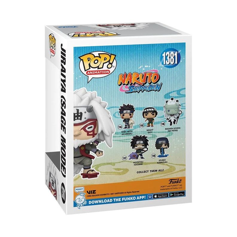Funko Pop Naruto Shippuden Jiraiya Sage Mode 1381-1