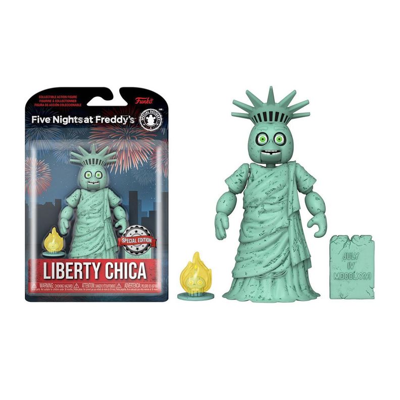 Figura De Accion Funko Five Nights At Freddy's Liberty Chica-0