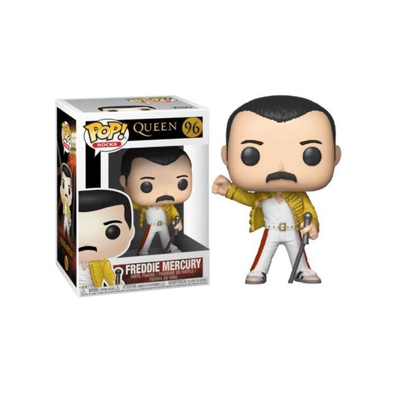 Figura Funko Pop Queen - Freddie Mercury Wembley (96)-0