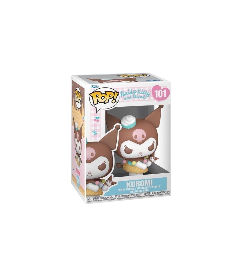 FUNKO POP HELLO KITTY AND FRIENDS KUROMI CON HELADO 101-1