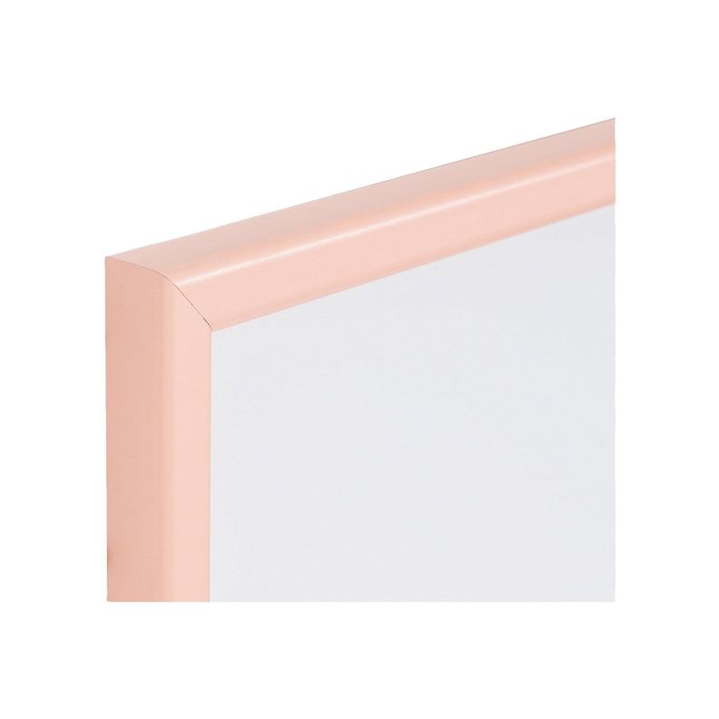 Pizarra Blanca Magnética 60x40cm MDF Pastel Salmón-3