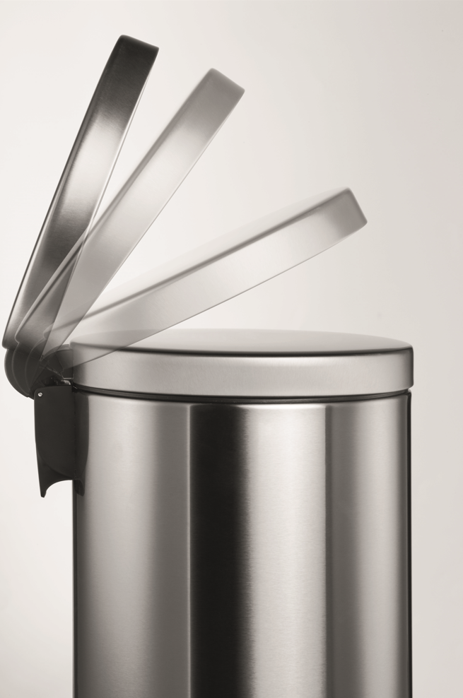 Papelero 5L Acero Inoxidable Con Pedal-2