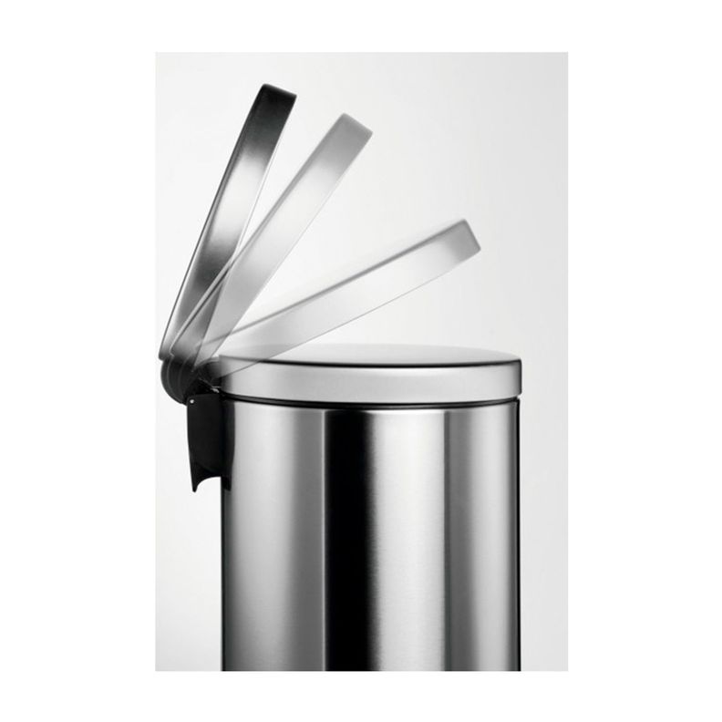 Papelero 30L Acero Inoxidable Con Pedal-1