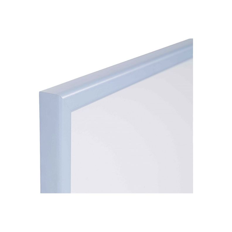 Pizarra Blanca Acrílica 60x40cm MDF Pastel Azul-3