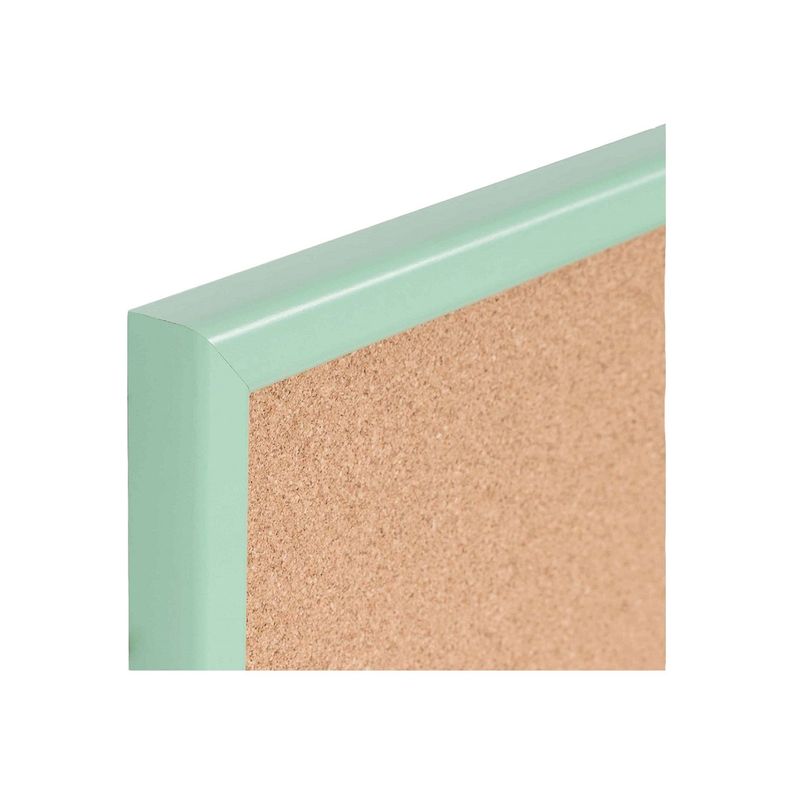 Pizarra Corcho 60x40cm MDF Pastel Verde-2