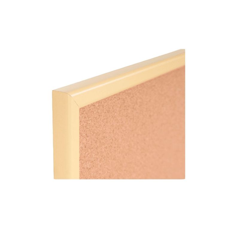 Pizarra Corcho + Magnética 60x40cm MDF Pastel Amarillo-2