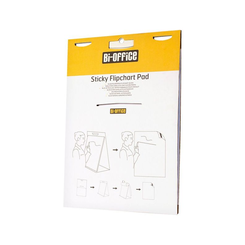 Papelógrafo Self-stick 20 Hojas Bi-silque (x6 Unid)-0