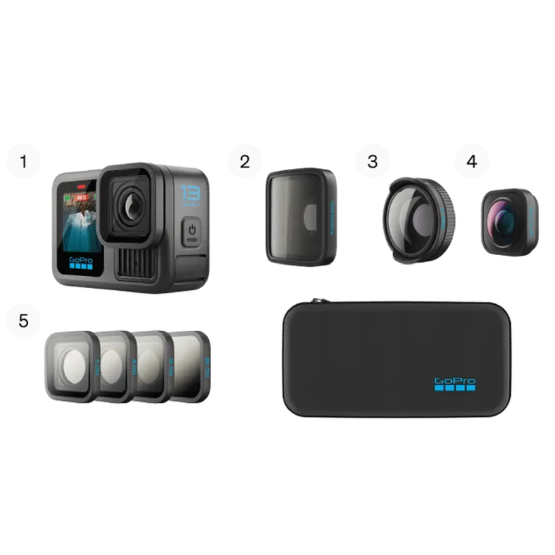 Camara HERO13 Black + HB-Series Lens Collection Negro