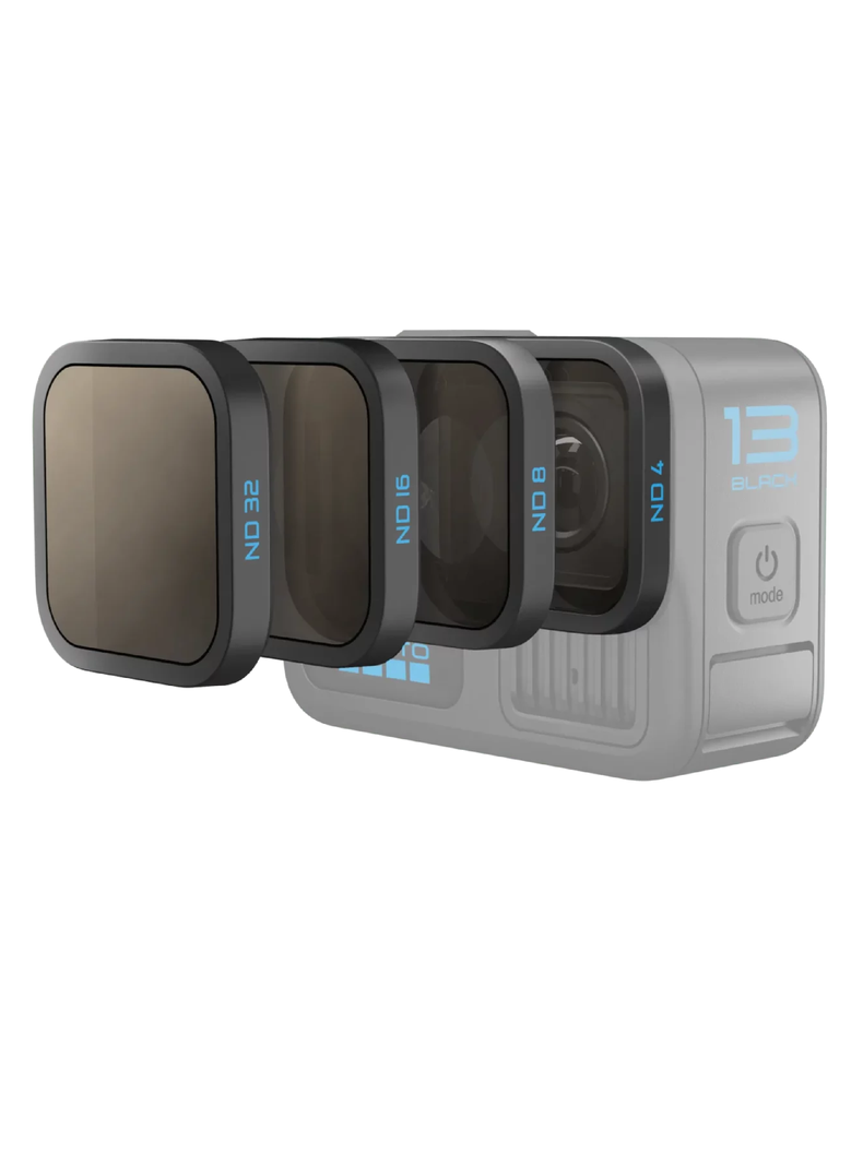 4 filtros ND con desenfoque por movimiento inteligente GoPro