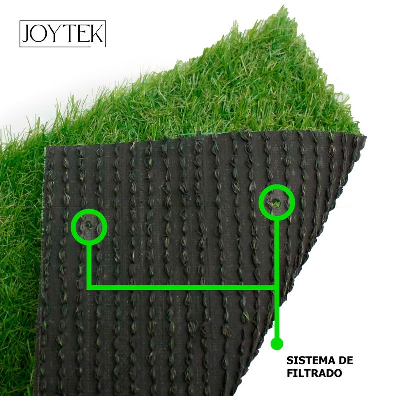 Pasto Sintético Joytek de 20mm 4x4mt (16 m2)-1