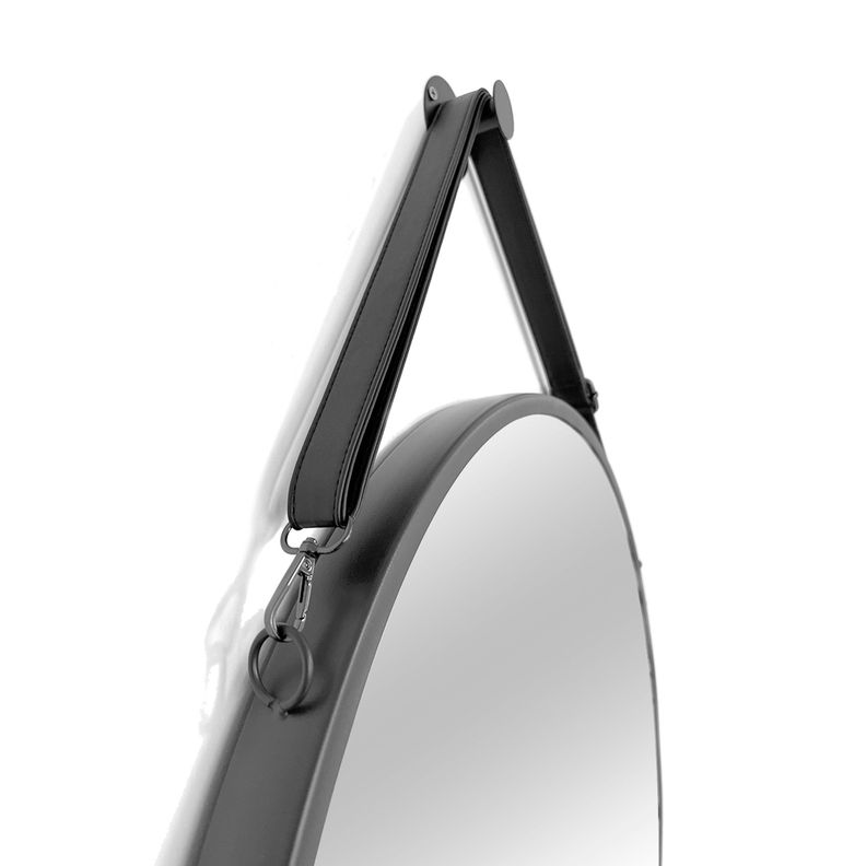 Espejo Colgante Decorativo Redondo Negro Joytek 60 cm de diámetro-3