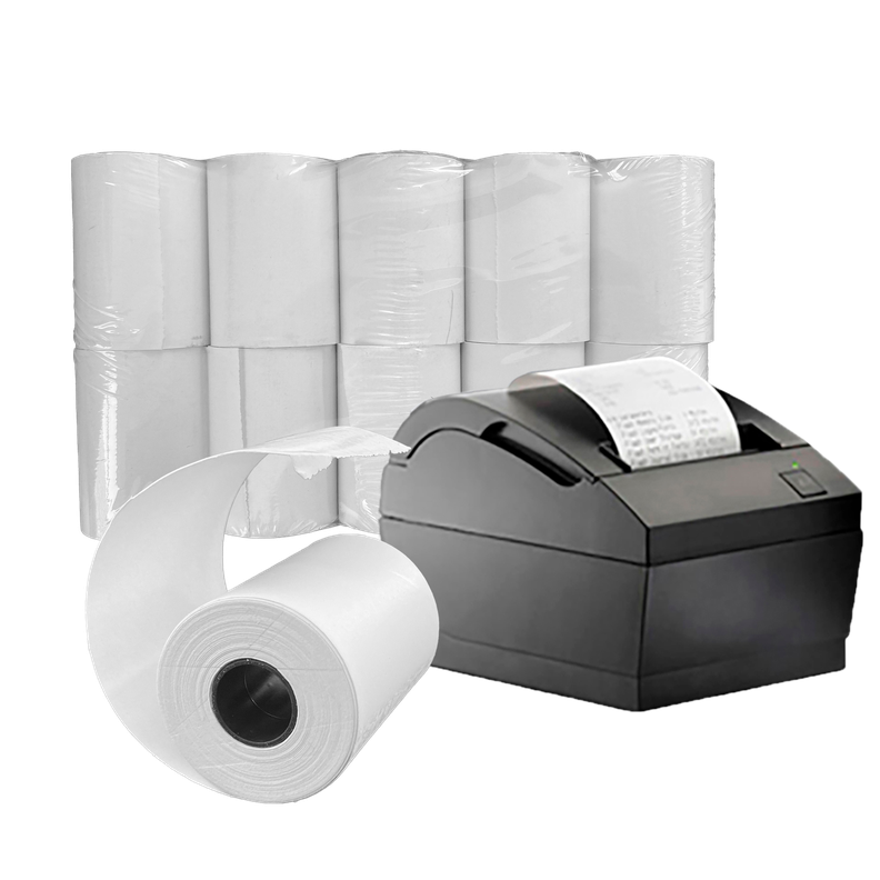 Pack 20 Rollos Papel Térmico de Impresión 57x40mm-3